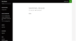Desktop Screenshot of das-kloster.eu